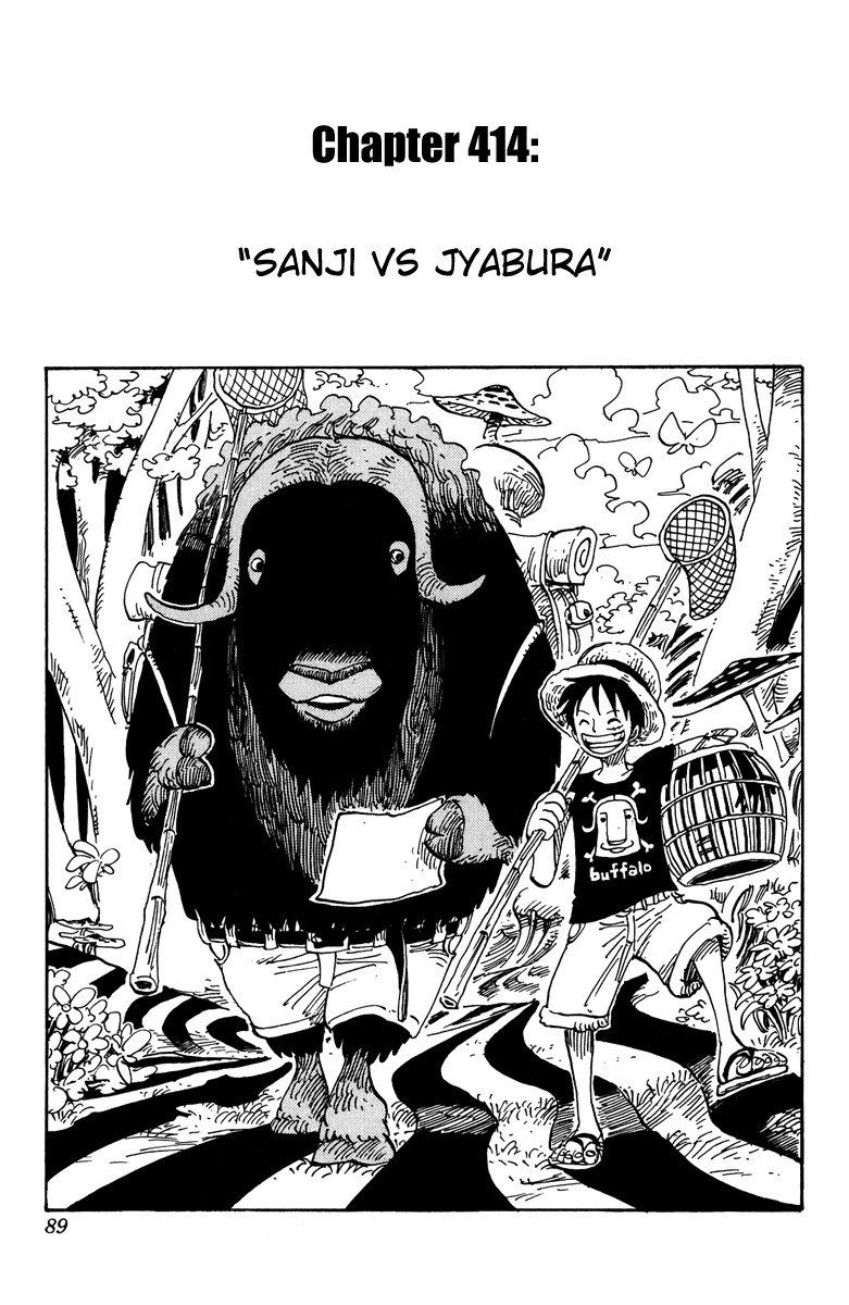 One Piece, Chapter 414 image 01